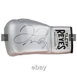 Floyd Mayweather Jr. Signed Cleto Reyes Silver Boxing Glove (SCHWARTZ COA)