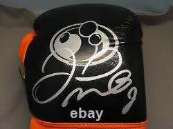 Floyd Mayweather Jr. Signed Grant Boxing Glove Auto Beckett Witnessed COA 1A