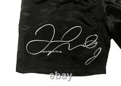 Floyd Mayweather Jr Signed L. E. Boxing Trunks #D 1/50 Autograph BAS COA with Stats
