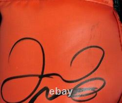 Floyd Mayweather Jr. Signed Red Everlast Boxing Glove JSA Authenticated