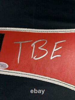 Floyd Mayweather Jr. Signed Replica Red TBE Full Size Belt Autographed BAS