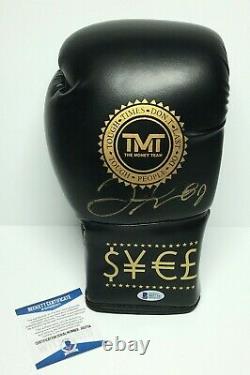 Floyd Mayweather Jr Signed The Money Team Boxing Glove TMT BAS J05734