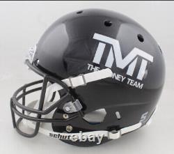 Floyd Mayweather Jr. Signed The Money Team Full-Size Helmet SCHWARTZ COA