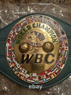 Floyd Mayweather Jr. Signed WBC Championship Belt (JSA COA) High Quality Replica