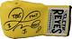 Floyd Mayweather Jr Signed Yellow Cleto Reyes Boxing Glove Left With50-0 Tbe $