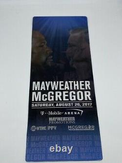 Floyd Mayweather Jr. Vs Connor McGregor Ticket Stub 3D 8/26/17