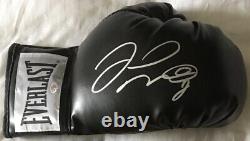 Floyd Mayweather & Manny Pacquiao Signed Gloves &Boxing Photo Collage Framed COA
