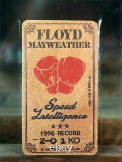 Floyd Mayweather Rookie RC 1997 Tobacco Boxing Card