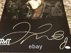 Floyd Mayweather Signed 16x20 BOXING Photo JSA COA The Money Team #1