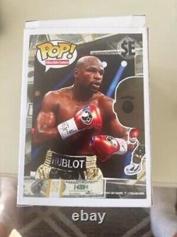 Floyd Mayweather Signed Autographed Boxing Custom 1/1 Funko Pop Beckett Bas Coa