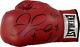 Floyd Mayweather Signed Autographed Red Leather Boxing Glove Jsa Wit879249 Left