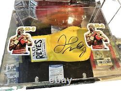Floyd Mayweather Signed Autographed Reyes Boxing Glove Beckett Coa Display Case