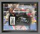 Floyd Mayweather Signed Black Boxing Glove Presented In A Dome Frame A