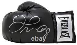 Floyd Mayweather Signed Black Left Hand Everlast Boxing Glove BAS ITP