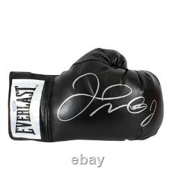 Floyd Mayweather Signed Boxing Glove Everlast, Black In Acrylic Display Case