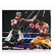 Floyd Mayweather Signed Boxing Photo Fighting Manny Pacquiao Autograph