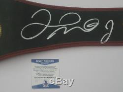 Floyd Mayweather Signed Full Size Wba Boxing Belt Bas / Beckett #i69312 Psa Dna