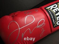 Floyd Mayweather Signed Jumbo LH Cleto Reyes Glove'50-0' BAS WD96513