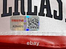 Floyd Mayweather Signed Red Everlast Left Boxing Glove Autograph TRISTAR