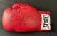 Floyd Mayweather Signed Red Leather Boxing Glove Jsa Wit879145