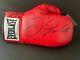 Floyd Mayweather Signed Red Leather Boxing Glove Jsa Wit879189