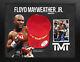 Floyd Mayweather Signed Tmt Baseball Cap With Proof Signed In Las Vegas Framed