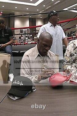 Floyd Mayweather Sr. Signed USA Flag Everlast Boxing Glove Beckett Autograph BAS