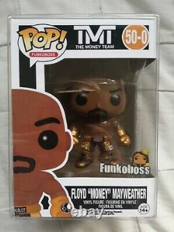 Floyd Mayweather The Money Team Boxing Custom Funko Pop with Protector