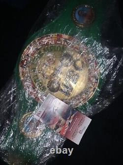 Floyd Mayweather WBC JSA Autograph Belt