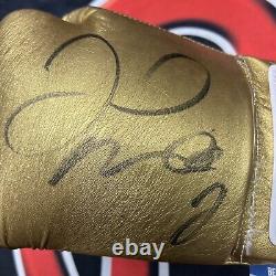 Floyd Mayweather WBC WBA Signed Title Boxing Glove Autographed BAS COA
