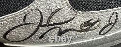 Floyd Mayweather signed Reebok boxing shoe autograph Beckett witness BAS COA
