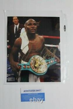 Floyd Mayweather signed autographed boxing 8x10 photo Certified COA