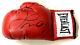 Floyd Mayweather Signed Red Everlast Boxing Glove Pair Auto Beckett Bas Coa