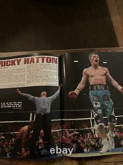 Floyd Mayweather vs Ricky Hatton 2007 Program With Neiman Cover Very Limited