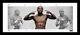 Floyd Money Mayweather Framed Boxing Wings Style Lithograph