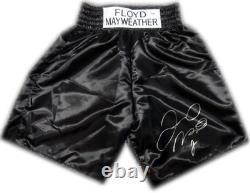 Floyd Money MAYWEATHER Signed Boxing Shorts Trunks Shorts (PSA DNA)