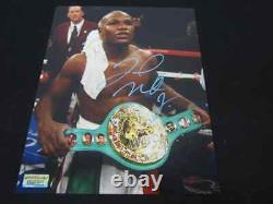 Floyd Money Mayweather Autograph 8x10 with COA boxing TMT GGG Canelo Pacquiao