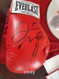 Floyd mayweather signed glove With COA