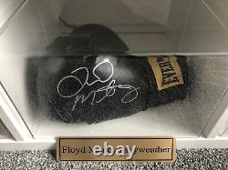 Genuine Signed Floyd Mayweather Boxing Glove In Display Box Memorabilia With COA