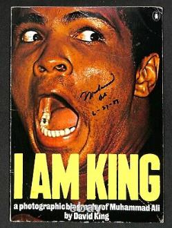 Muhammad Ali I AM KING The Greatest of All Time Autographed Signed Book PSA