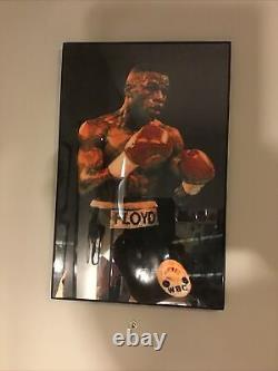 Muhammad Ali Mike Tyson Floyd Mayweather Canelo Alvarez 11x17 Framed Set