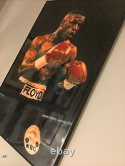 Muhammad Ali Mike Tyson Floyd Mayweather Canelo Alvarez 11x17 Framed Set