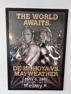 OSCAR DE LA HOYA vs. FLOYD MAYWEATHER JR Original Boxing Fight Poster