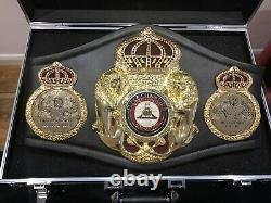 Official WBA SUPER CHAMPION-FLOYD MAYWEATHER Boxing Belt Duplicate + CASE+C. O. A