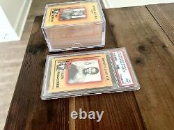 PSA 9 1997 Brown's Boxing Floyd Mayweather Jr ROOKIE RC #51 AND SET