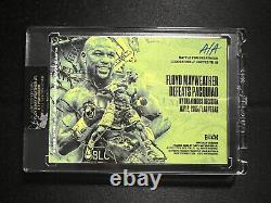Tyson Beck x Floyd Mayweather Battle for Greatness Artist Auto Numbered /10