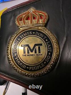 WBA wold boxing title belt signed by Floyd Mayweather Jr