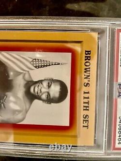 1997 Browns Boxe Floyd Mayweather Jr Rookie Card Rc #51 Ensemble Complet! Psa
