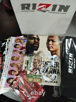 Avantages VIP de RIZIN 14: Coffret de passe pour le combat de boxe Tenshin Nasukawa contre Floyd Mayweather au lieu de l'événement.