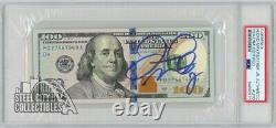 Billet de 100 $ autographié par Floyd Mayweather Jr, authentifié par PSA/DNA